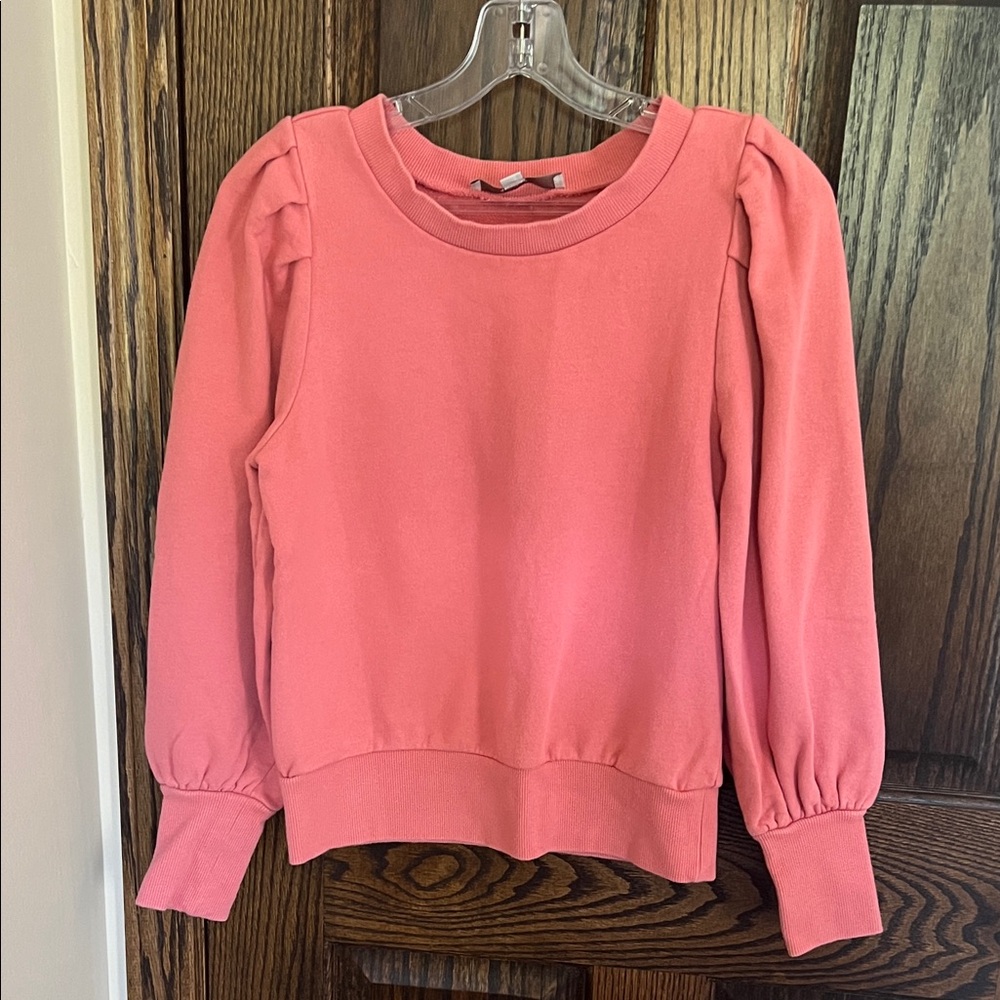 LOFT Coral Crew Neck Sweater